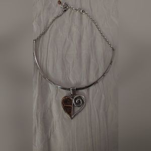 Beautiful Brighton Heart Pendant Necklace